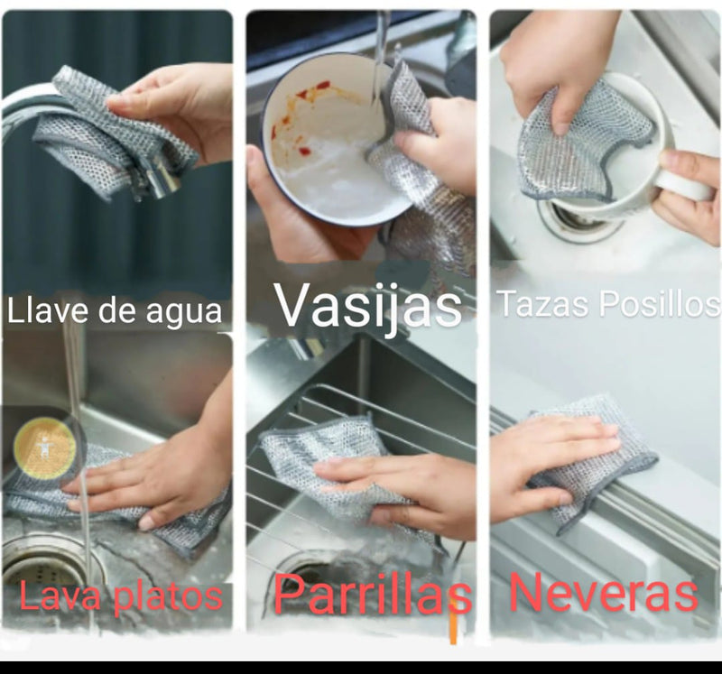 PAÑOS MAGICOS DE LIMPIEZA *5 UNIDADES*