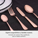 JUEGO DE CUBIERTOS 24 PIEZAS DE ACERO INOXIDABLE: DURABILIDAD, SOFISTICACIÓN.