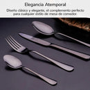 JUEGO DE CUBIERTOS 24 PIEZAS DE ACERO INOXIDABLE: DURABILIDAD, SOFISTICACIÓN.