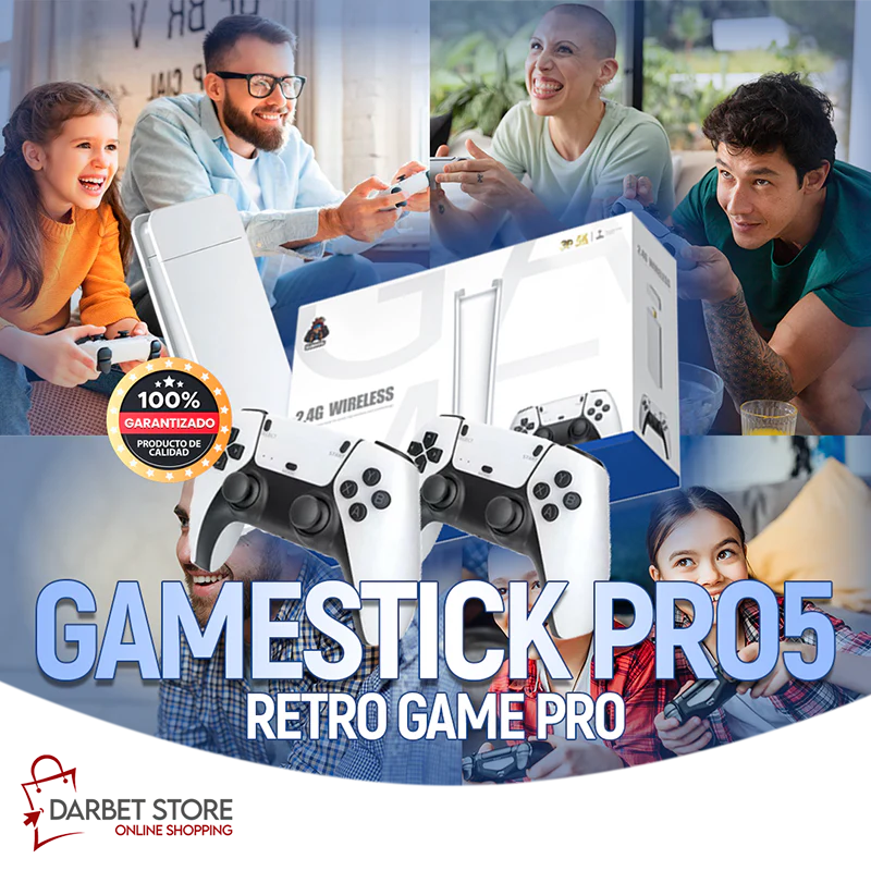 MINI CONSOLA GAME STICK PRO: ¡DIVERSIÓN SIN LÍMITES EN TU TV!